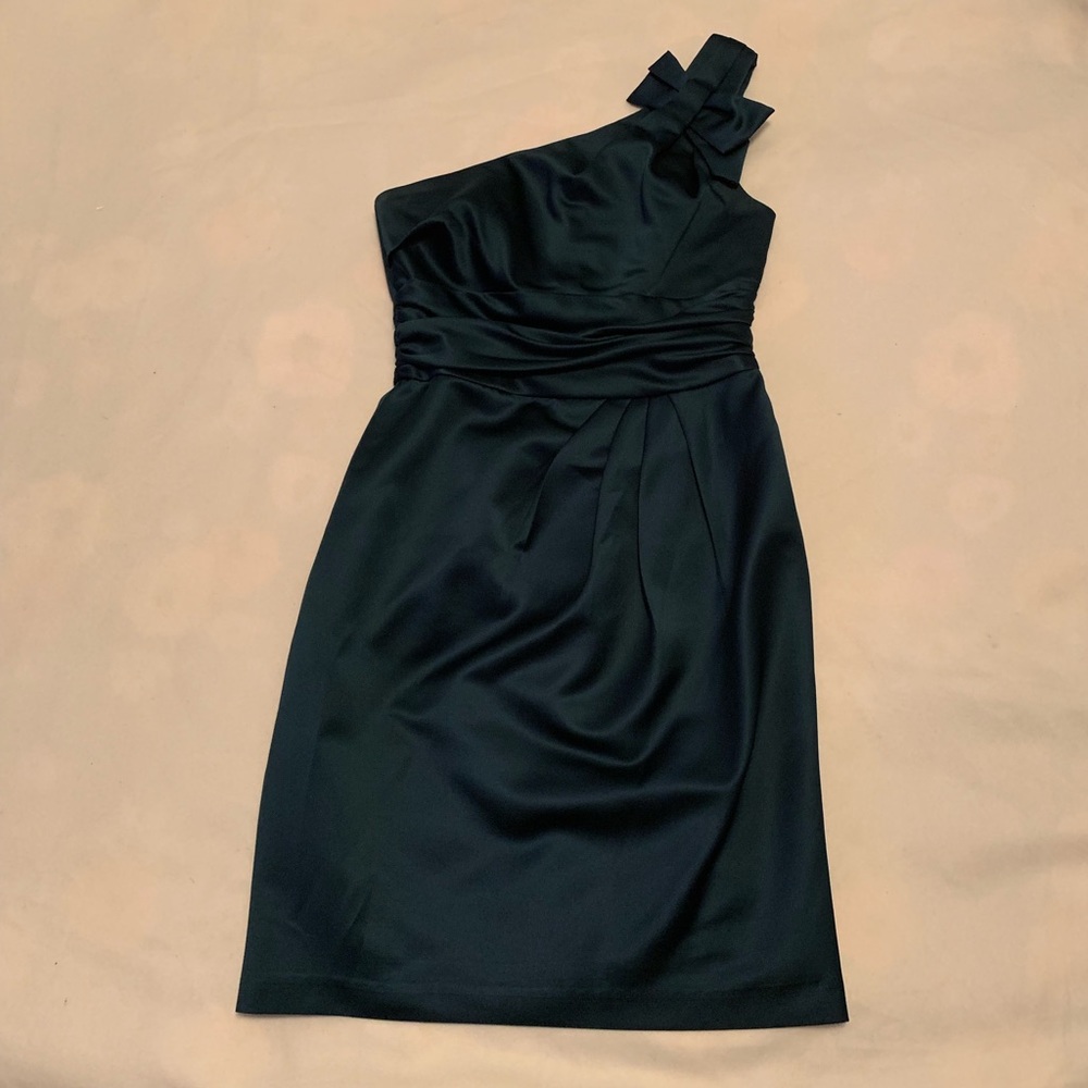 David’s Bridal Formal One Shoulder Dress